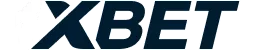 গা dark ় র পটভূমিতে সাদা 1xBet লোগো